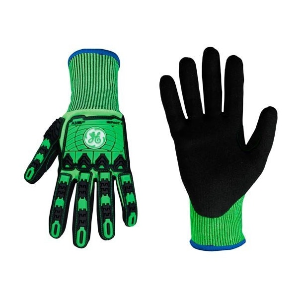 Ge 13 Ga Sandy Nitrile Tpr Impact A 3 Glove M GG240MC - main